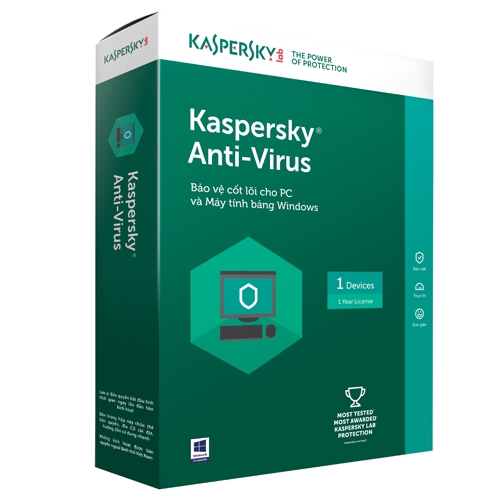 PM DIỆT VIRUS KASPERSKY INTERNET SECURITY-1 PC / BQ 1 NĂM